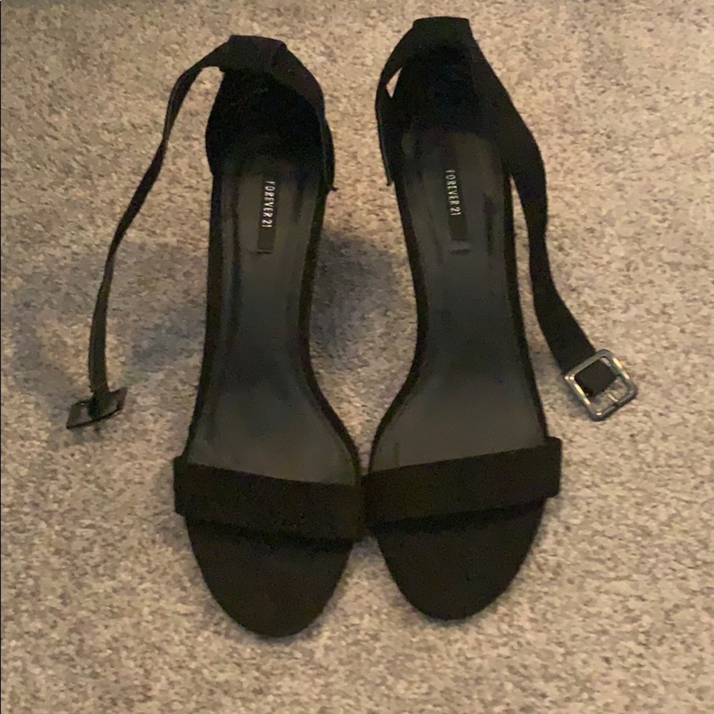 Black high heels